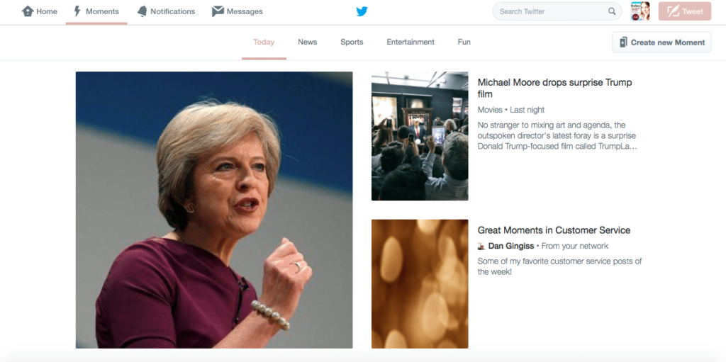 How to create a Twitter Moment - tips and tricks for businesses