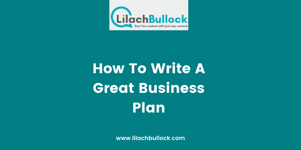how to write a great business plan sahlman