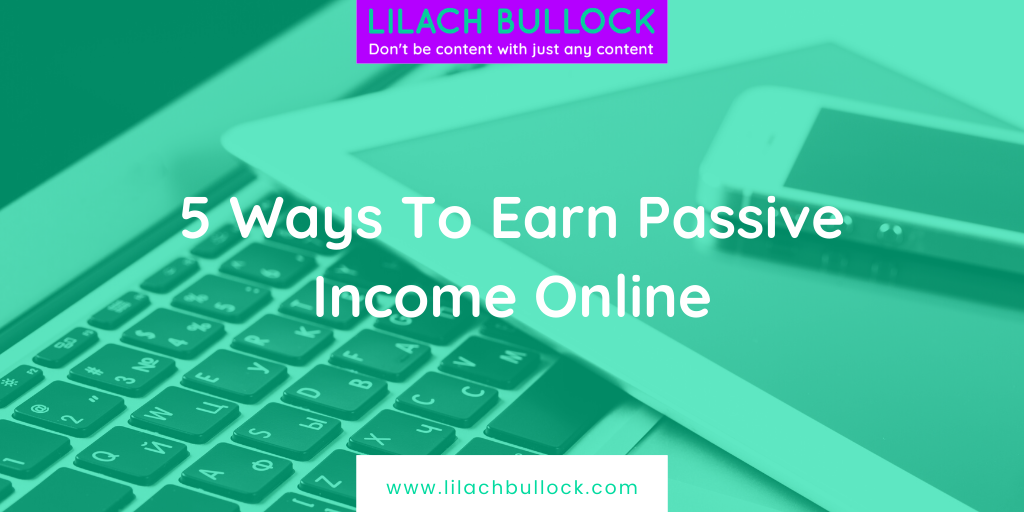 earn passive income